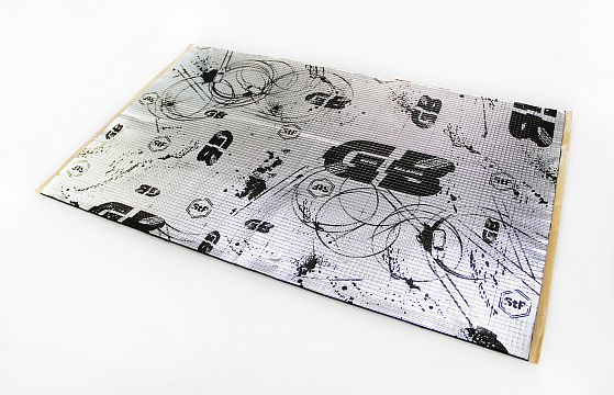 STP GB 1.5 self-adhesive material for sound insulating (1.5 mm., 0.35 m²).