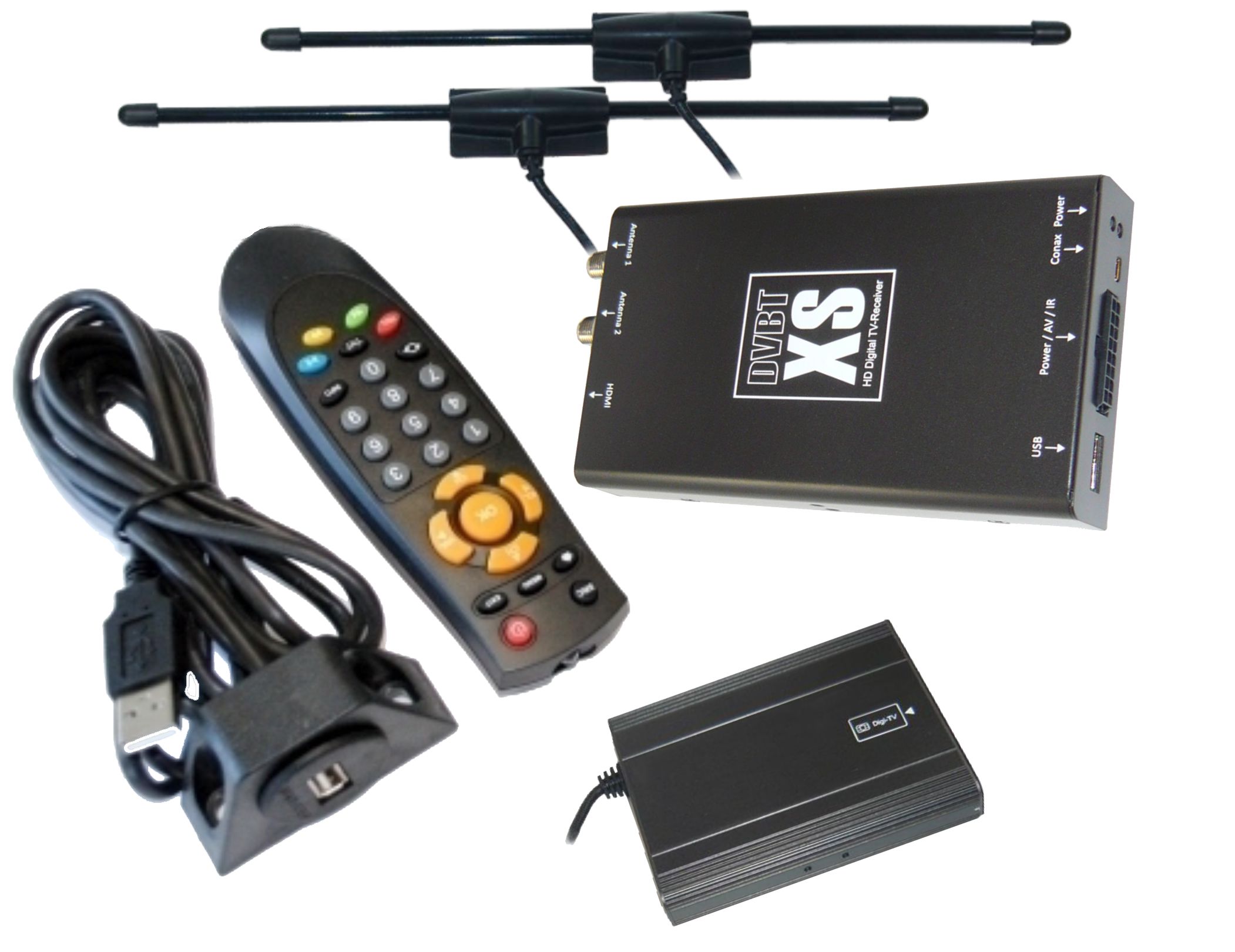 DVBT XS500 Dual DVB-T tuner + USB. NavLinkz